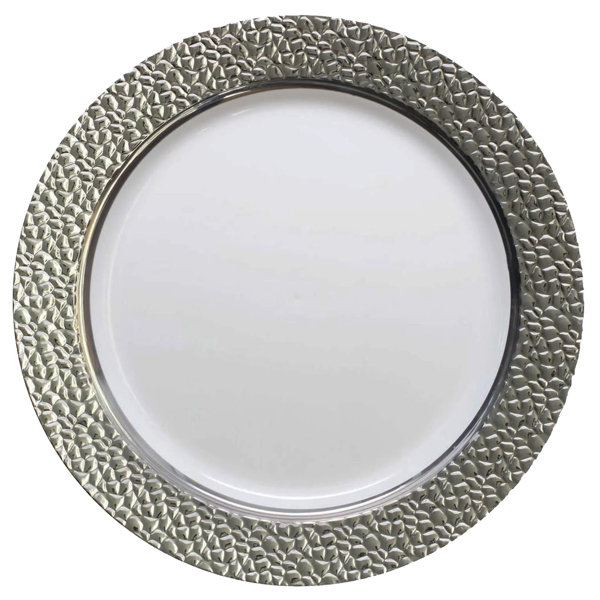 Disposable Plastic Dinner Plate For 40 Guests 